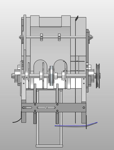 竹筷子排序落料设备