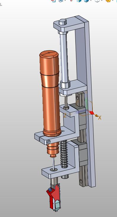 自动器电批下行组件