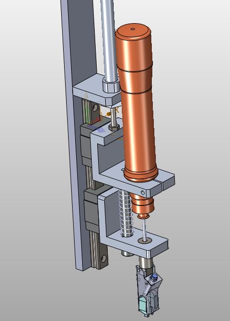 自动上螺丝的电动批头