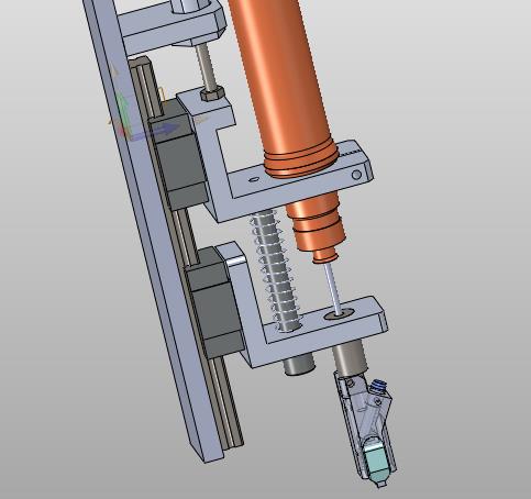 自动上螺丝的电动批头