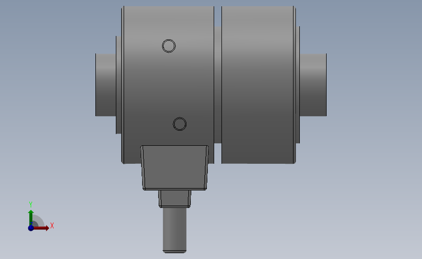 P23系列通孔回转油缸[165]_SOLIDWORKS 2018_模型图纸下载 – 懒石网