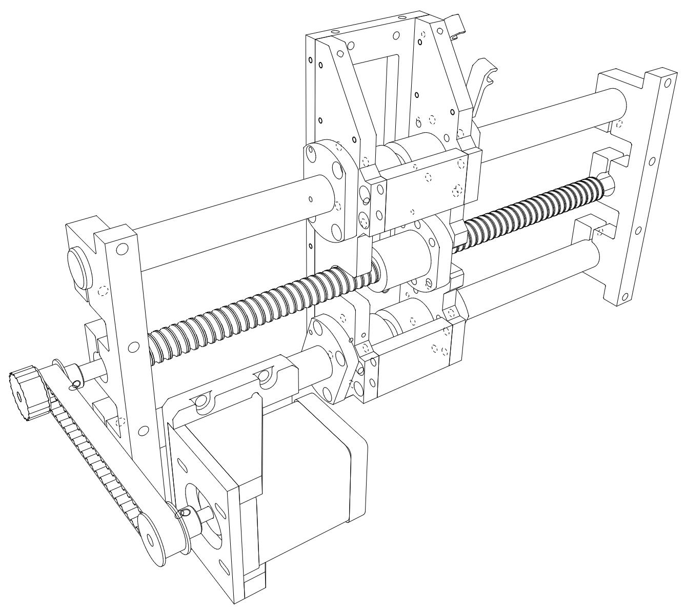 数控机床雕刻机 Solidworks 2014 模型图纸下载 懒石网