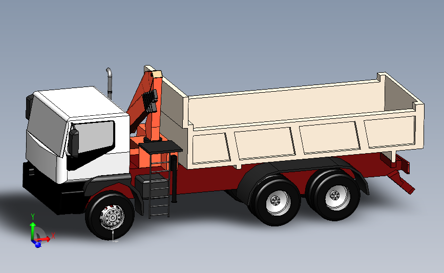 运输车3D模型