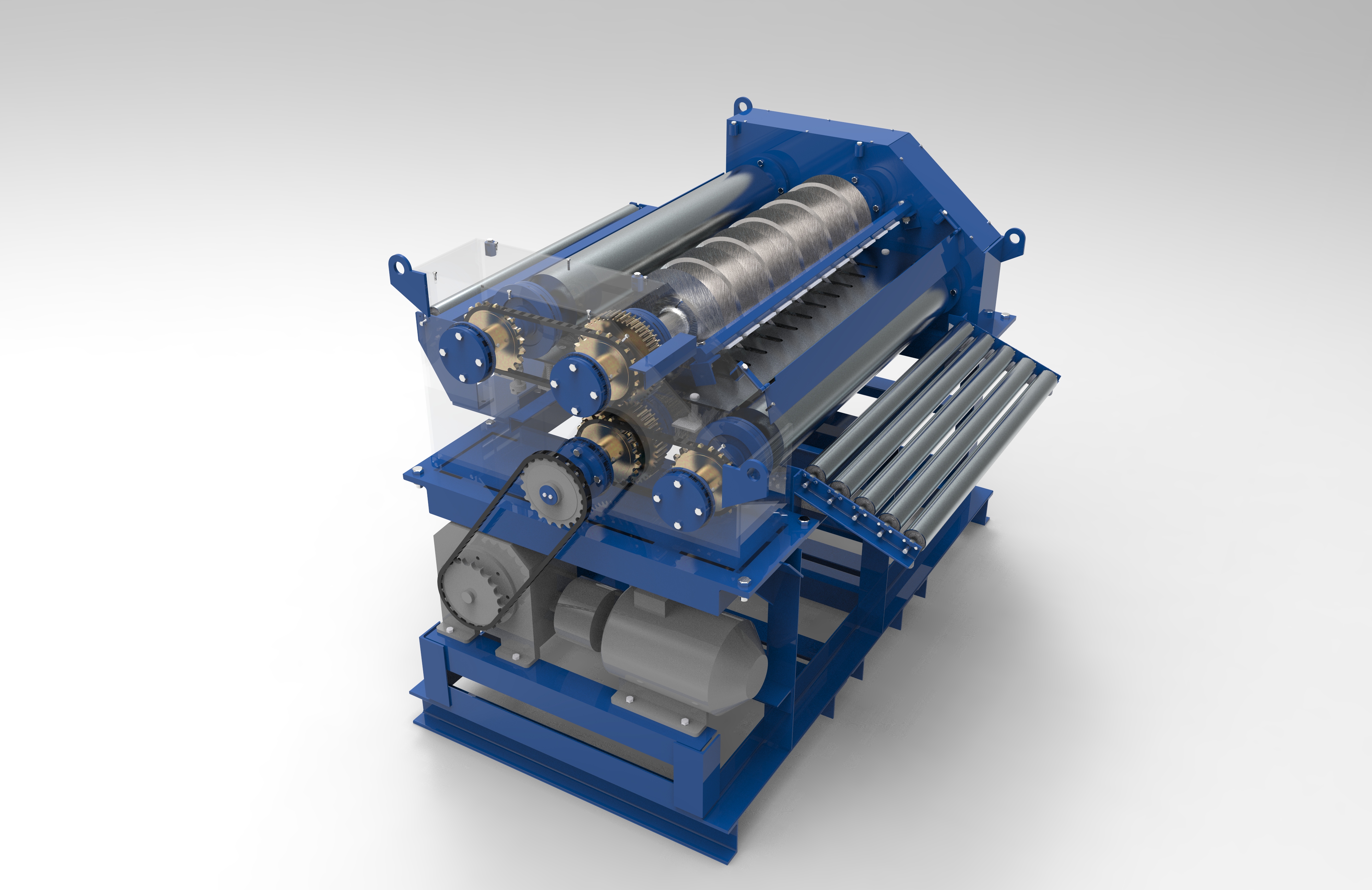 全自动橡胶切条机模型