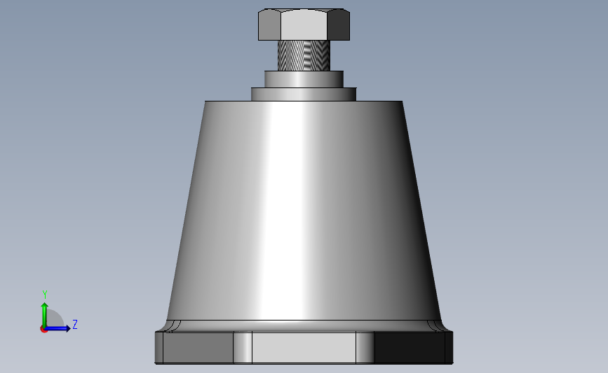 HM橡胶减振器[HM-A]_SOLIDWORKS 2018_模型图纸下载 – 懒石网