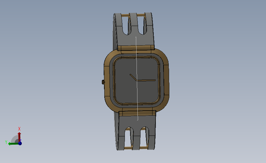 手表模型_SOLIDWORKS 2014_模型图纸下载 – 懒石网