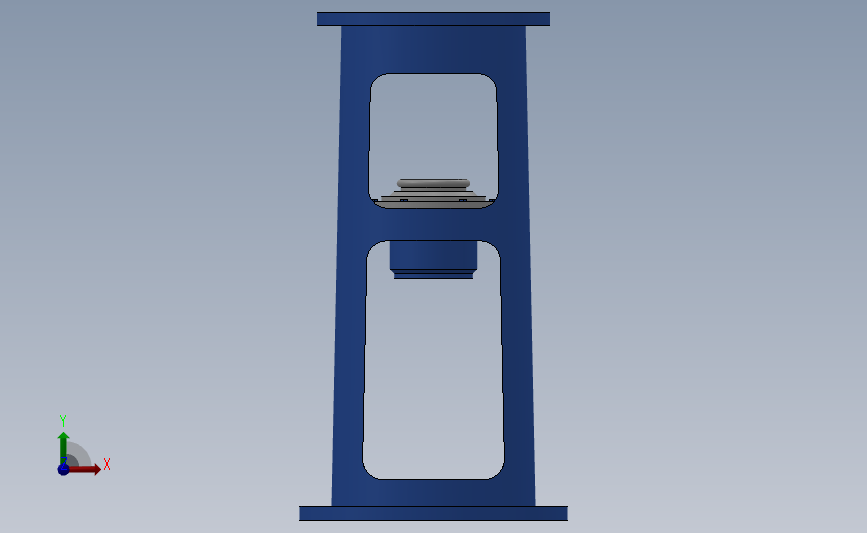 DJ、LDJ单支点型机架（A、B型下法兰孔）[LDJ-70-B4(X6)-B]_SOLIDWORKS 2021_模型图纸下载 – 懒石网