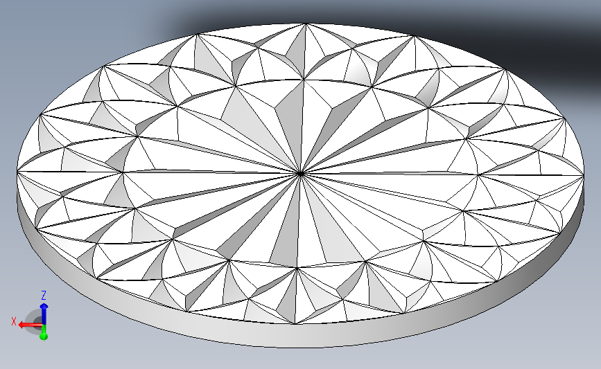 木质花纹5 Solidworks 2015 模型图纸下载 懒石网