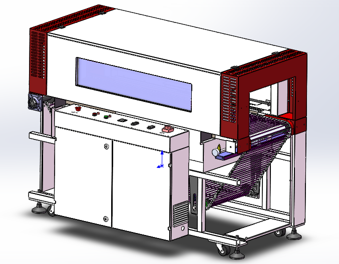 全自动贴标、封切、热缩线
