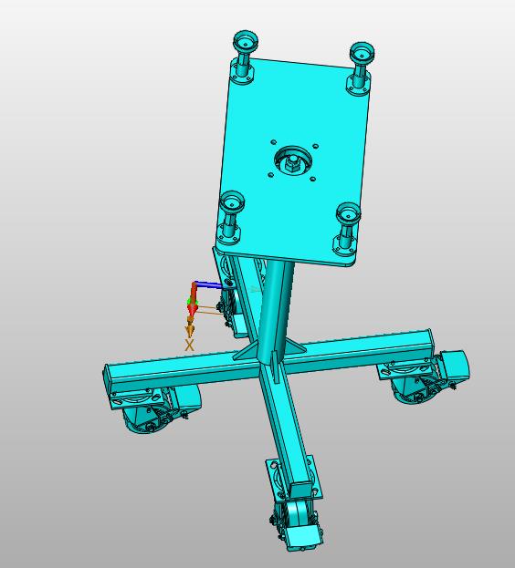 手动涂胶旋转底涂台
