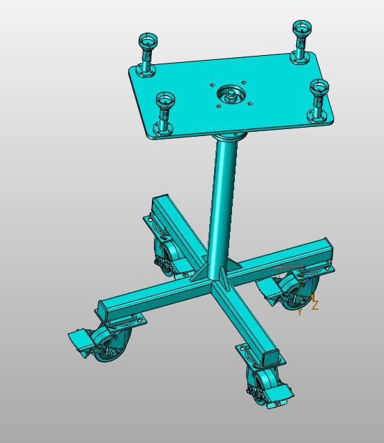 手动涂胶旋转底涂台
