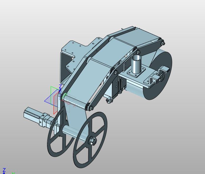 纤维布清胶夹持式擦胶装置