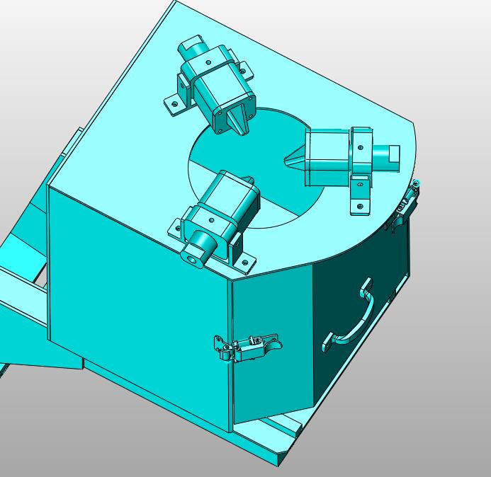高压风刀气动清理桶