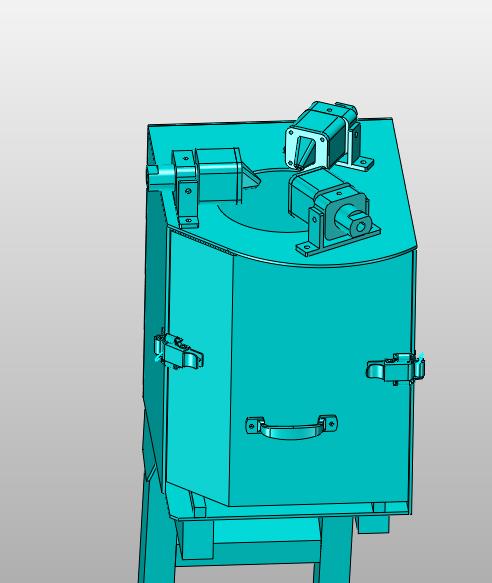 高压风刀气动清理桶