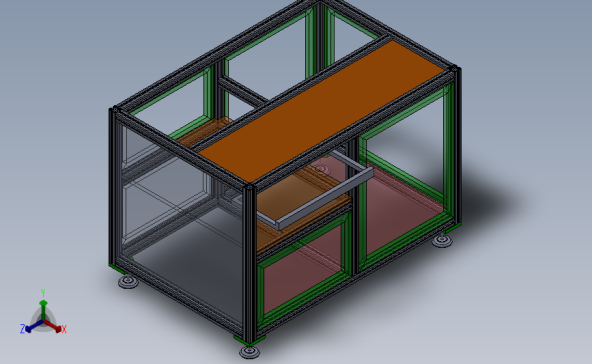 电器架3d模型
