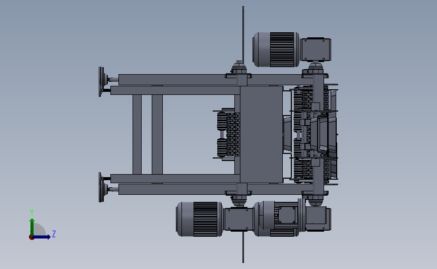 托盘装卸输送系统机_SOLIDWORKS 2011_模型图纸下载 – 懒石网