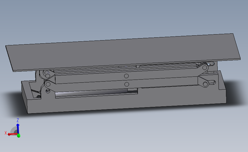 剪式升降平台模型