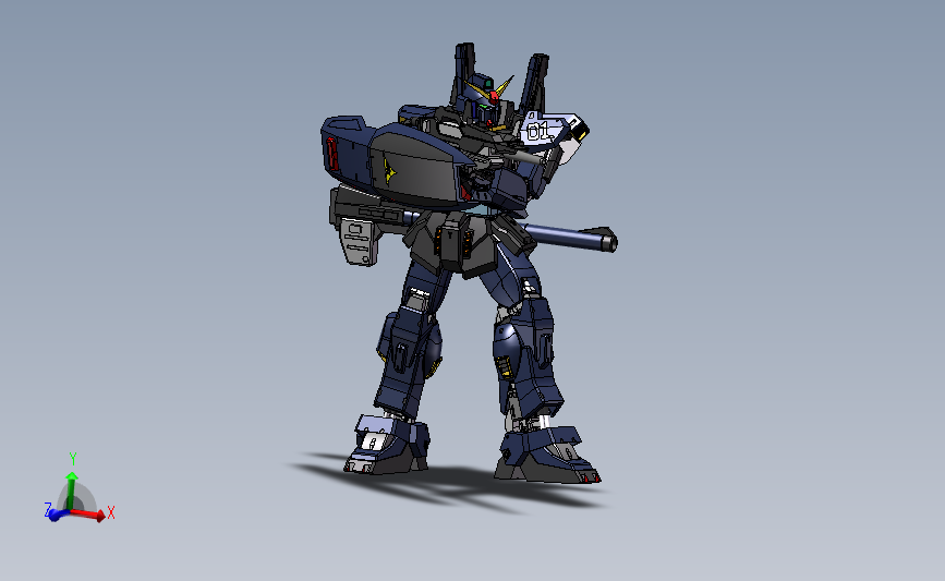 玩具机器人 RX-178 MKII-TITANS