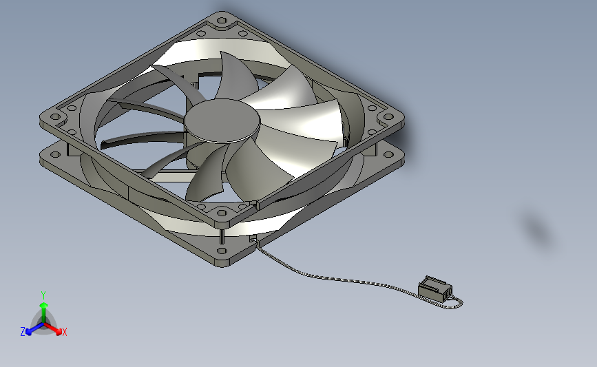 机箱北极冷却风扇