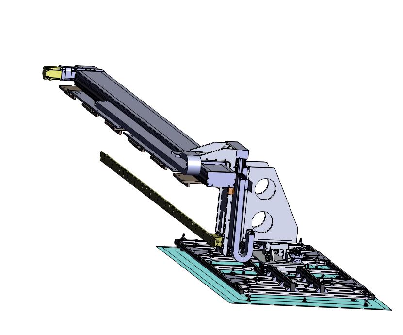 多吸盘大屏幕玻璃伺服横移机