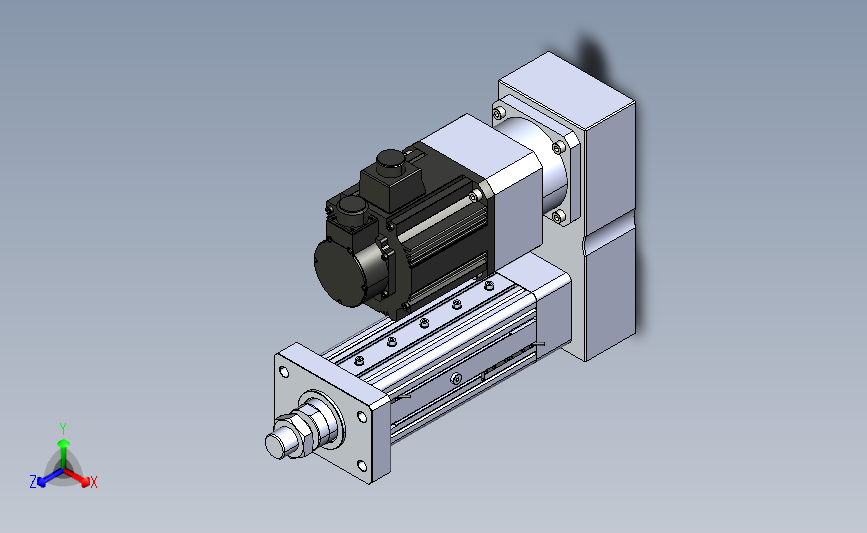 伺服电动缸A80-100-P10-FF-P-K□-P1500（2000）W-S3