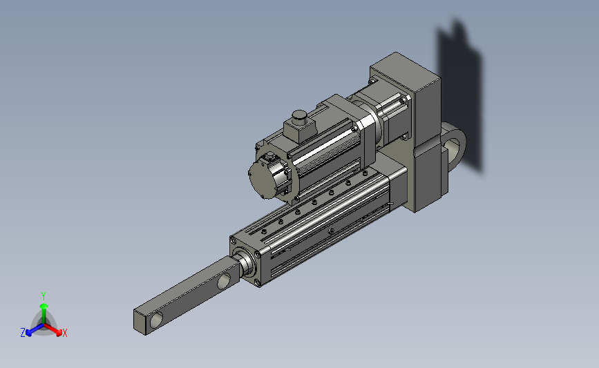 伺服电动缸A80-200-P10-FF-P-K4-P3000W-S3-WL1709