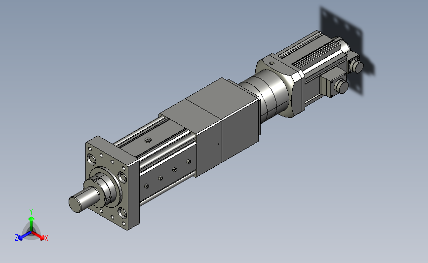 伺服电动缸A125-50-P10-FF-D-K_-P2000W&3000W-S3