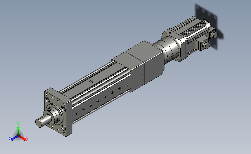 伺服电动缸A125-250-P10-FF-D-K_-P2000W&3000W-S3