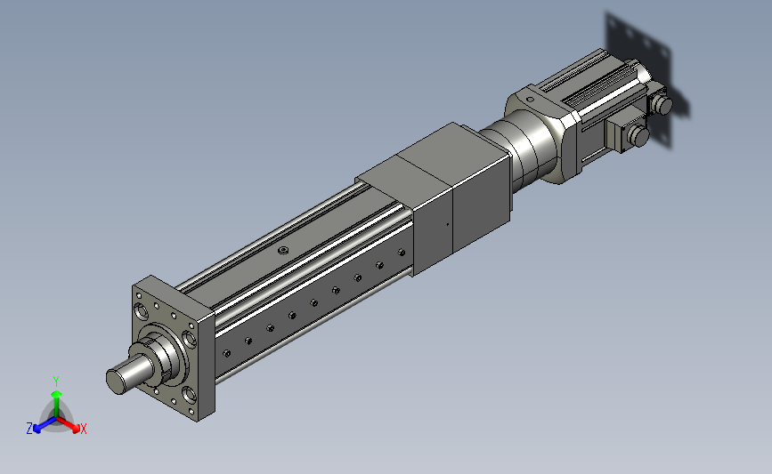 伺服电动缸A125-300-P10-FF-D-K_-P2000W&3000W-S3