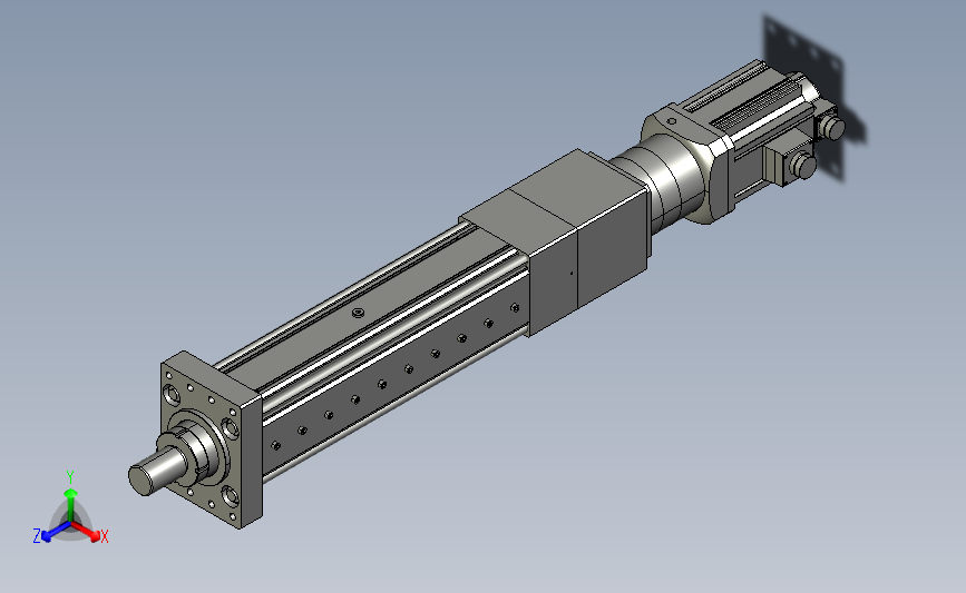 伺服电动缸A125-350-P10-FF-D-K_-P2000W&3000W-S3