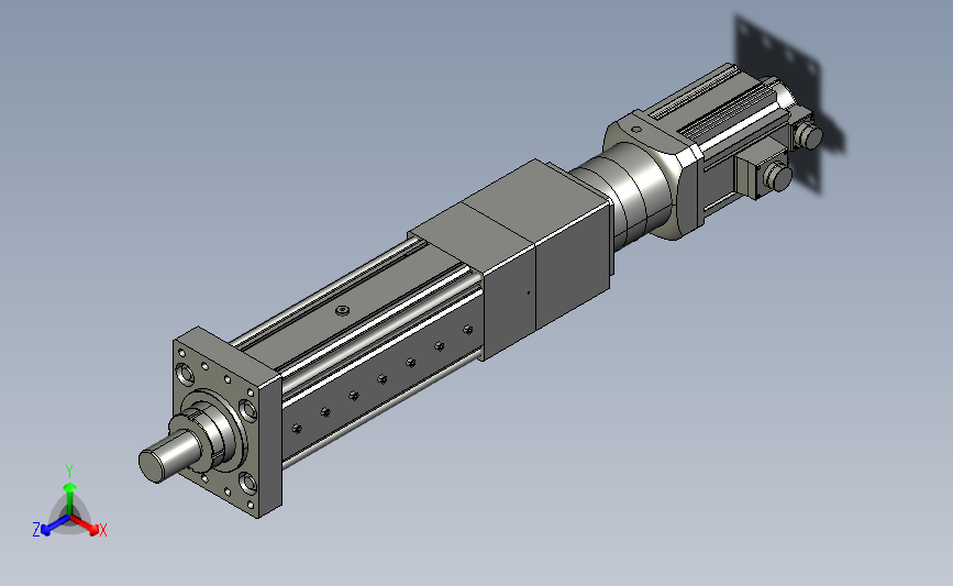 伺服电动缸A125-200-P10-FF-D-K_-P2000W&3000W-S3