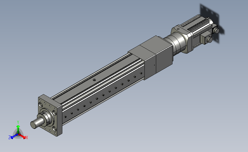 伺服电动缸A125-500-P10-FF-D-K_-P2000W&3000W-S3