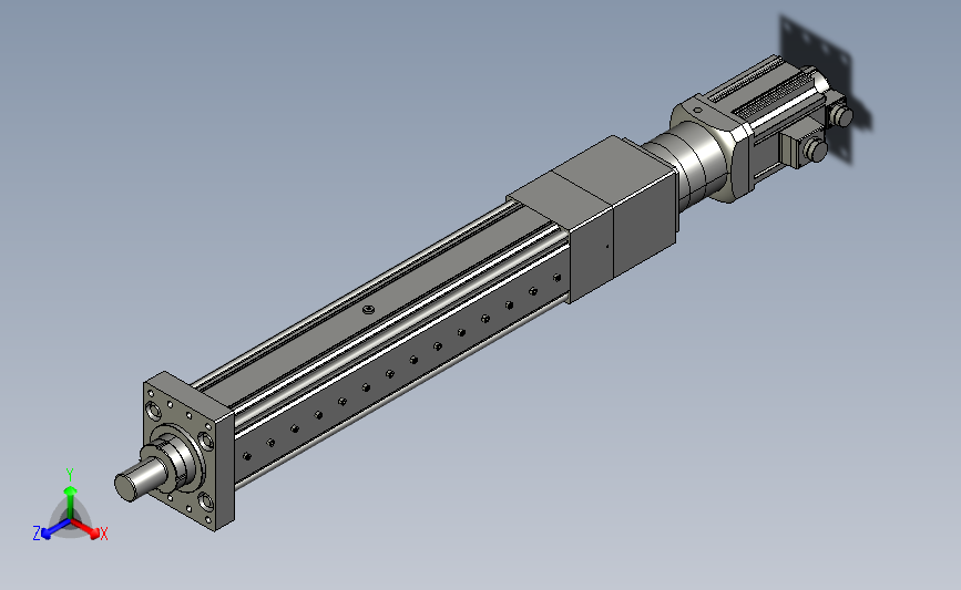 伺服电动缸A125-550-P10-FF-D-K_-P2000W&3000W-S3