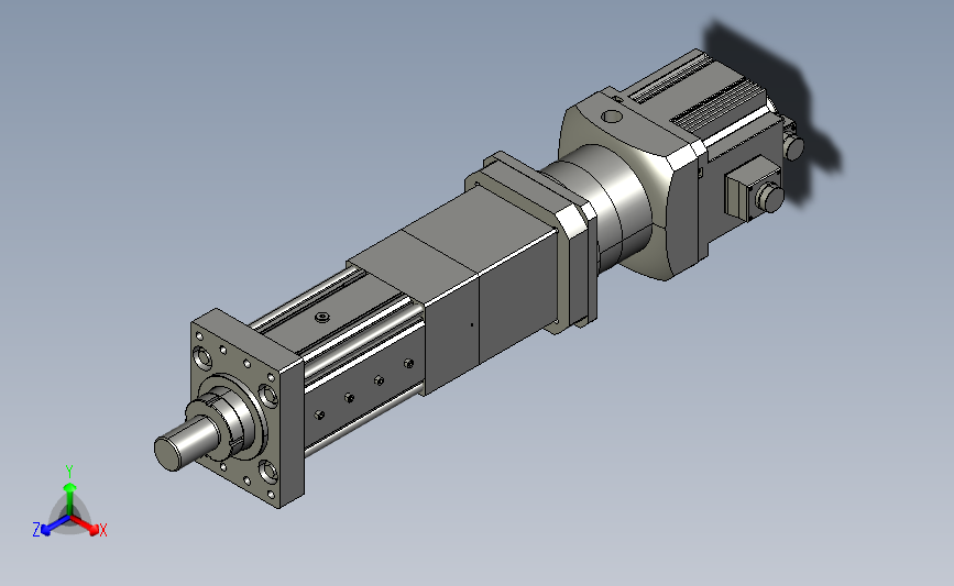 伺服电动缸A125-50-P10-FF-D-K_-P4000W&5000W-S3