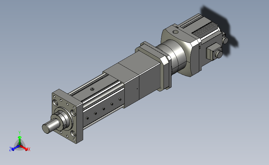 伺服电动缸A125-100-P10-FF-D-K_-P4000W&5000W-S3
