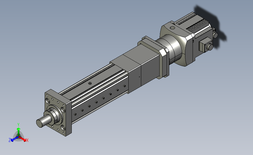 伺服电动缸A125-250-P10-FF-D-K_-P4000W&5000W-S3