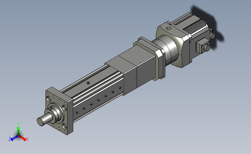 伺服电动缸A125-200-P10-FF-D-K_-P4000W&5000W-S3