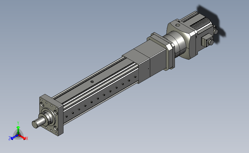 伺服电动缸A125-450-P10-FF-D-K_-P4000W&5000W-S3