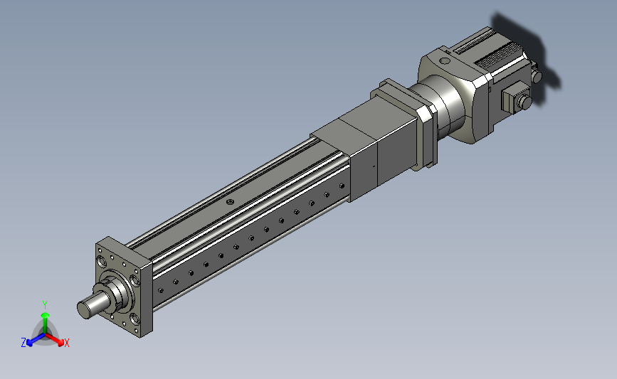 伺服电动缸A125-500-P10-FF-D-K_-P4000W&5000W-S3