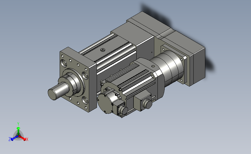 伺服电动缸A125-50-P10-FF-P-K_-P2000W&3000W-S3