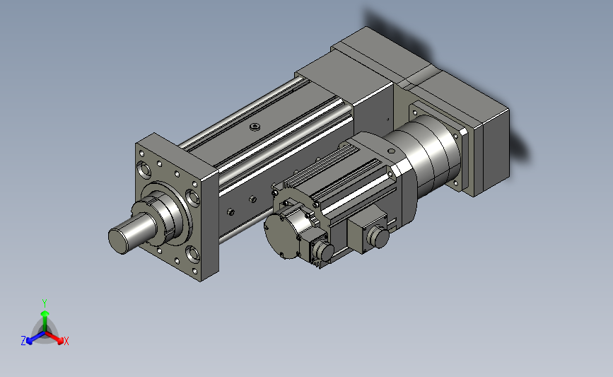 伺服电动缸A125-150-P10-FF-P-K_-P2000W&3000W-S3