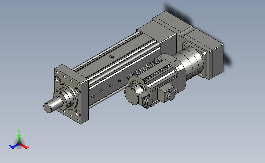 伺服电动缸A125-250-P10-FF-P-K_-P2000W&3000W-S3
