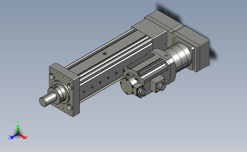 伺服电动缸A125-300-P10-FF-P-K_-P2000W&3000W-S3