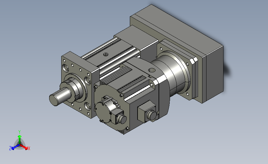 伺服电动缸A125-50-P10-FF-P-K_-P4000W&5000W-S3