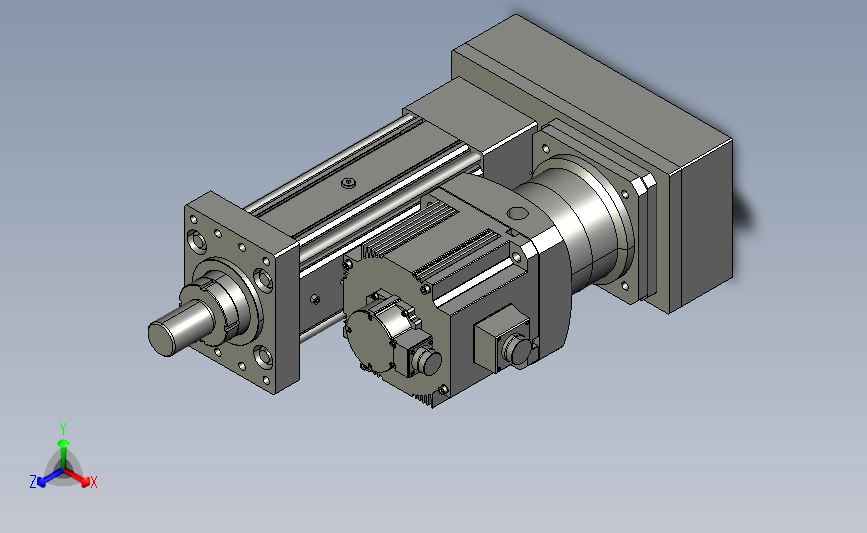 伺服电动缸A125-150-P10-FF-P-K_-P4000W&5000W-S3
