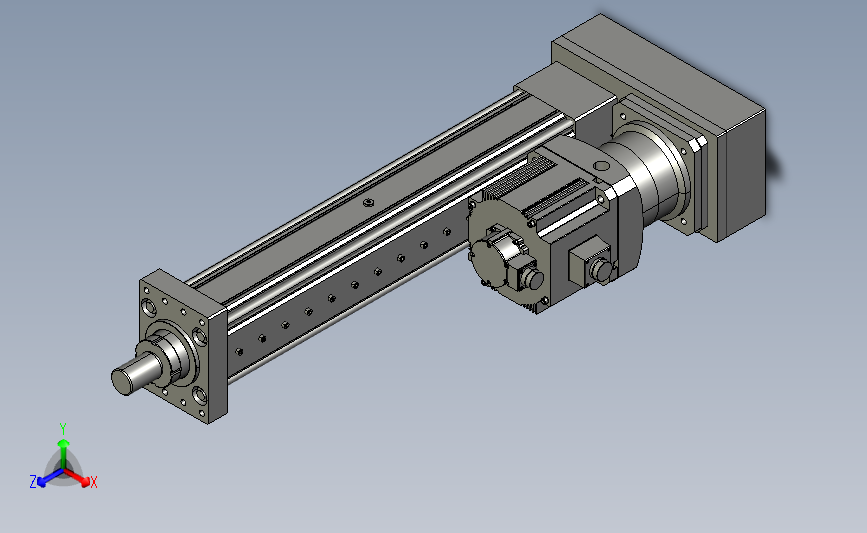 伺服电动缸A125-600-P10-FF-P-K_-P4000W&5000W-S3