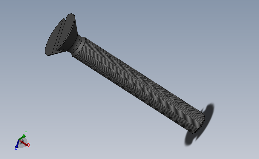 开槽沉头螺钉M4×12