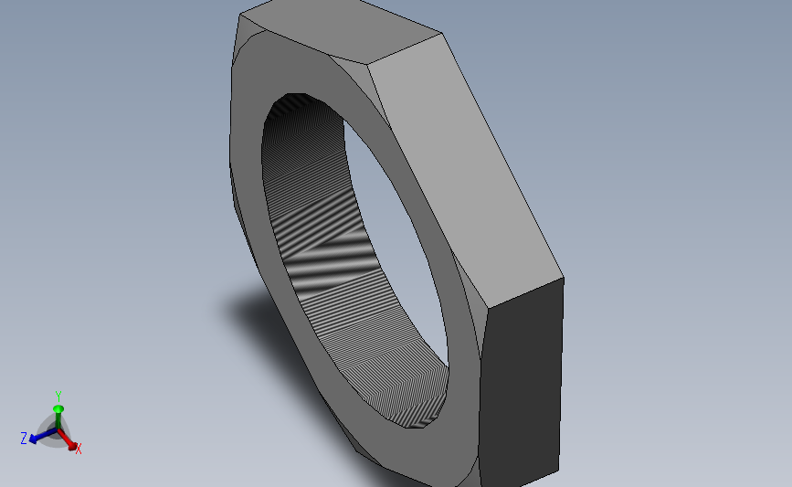 六角薄螺母细牙M16X1.5