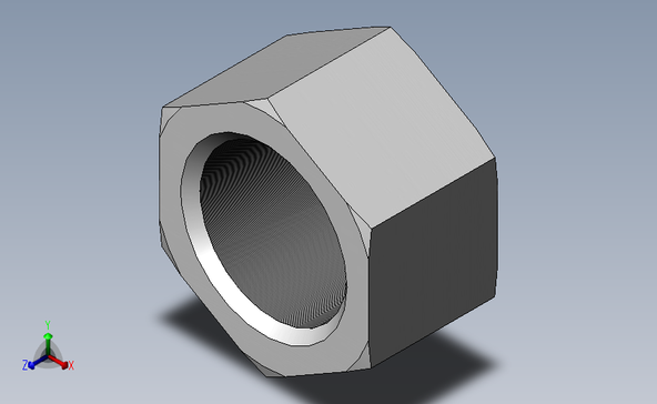 六角螺母细牙M18x1.5