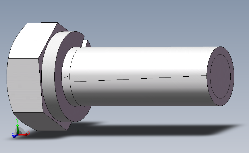 六角螺栓弹垫组件M10X30